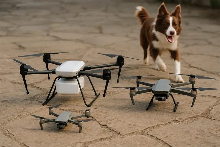 A Drone with a Camera A Drone with a Camera