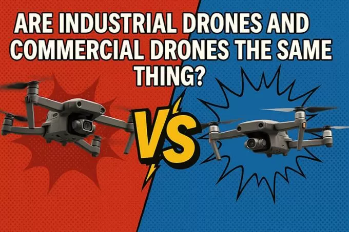 Are Industrial Drones and Commercial Drones the Same Thing Are Industrial Drones and Commercial Drones the Same Thing