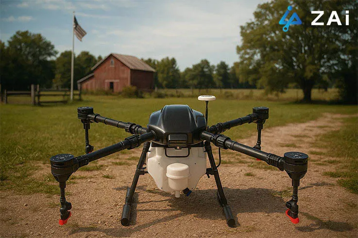 The Story Behind the ZAi-A5 5L Autonomous Spraying Drone The Story Behind the ZAi-A5 5L Autonomous Spraying Drone